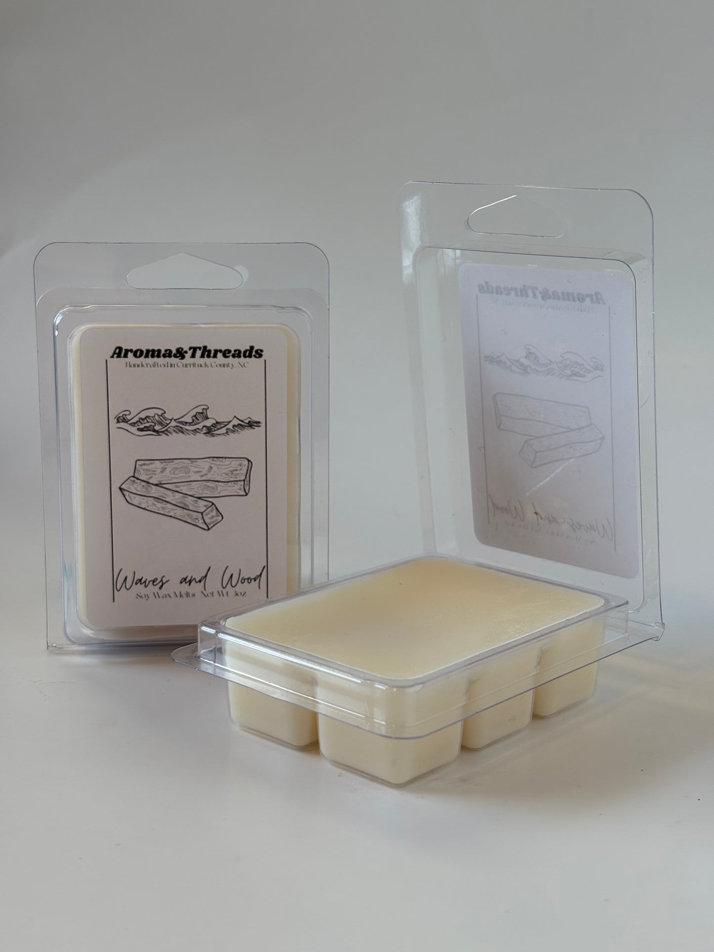 Waves and Wood Wax Melt