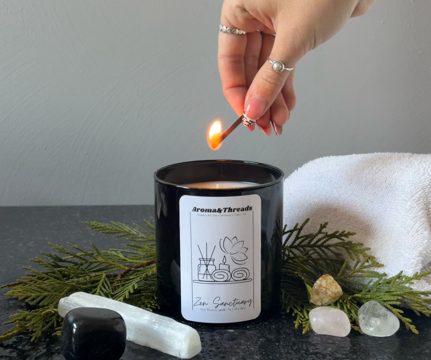 Zen Sanctuary Candle